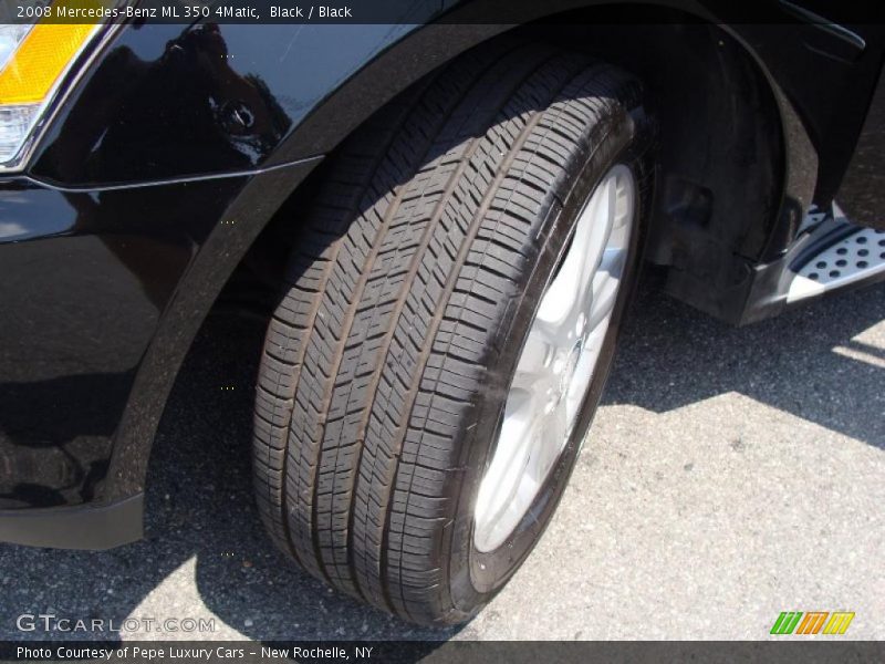 Black / Black 2008 Mercedes-Benz ML 350 4Matic