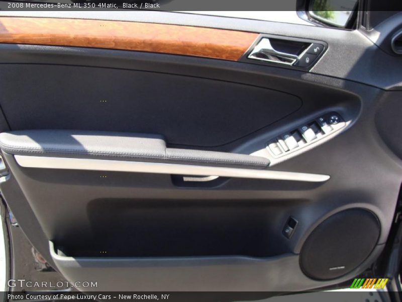Black / Black 2008 Mercedes-Benz ML 350 4Matic
