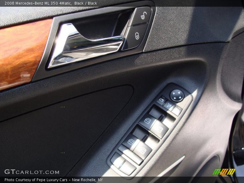 Black / Black 2008 Mercedes-Benz ML 350 4Matic