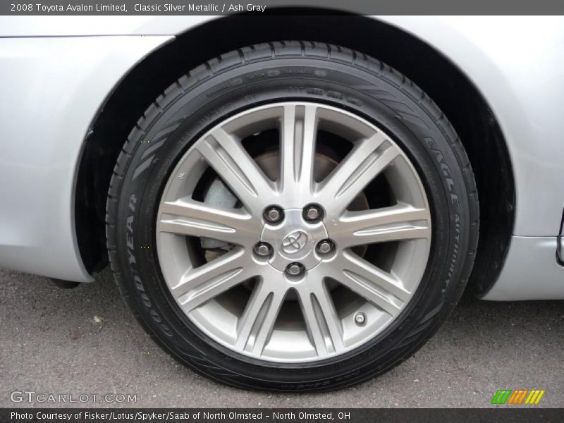 Classic Silver Metallic / Ash Gray 2008 Toyota Avalon Limited
