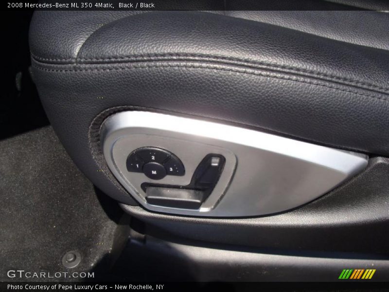 Black / Black 2008 Mercedes-Benz ML 350 4Matic