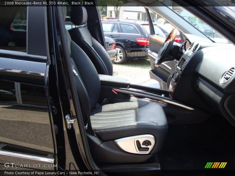 Black / Black 2008 Mercedes-Benz ML 350 4Matic
