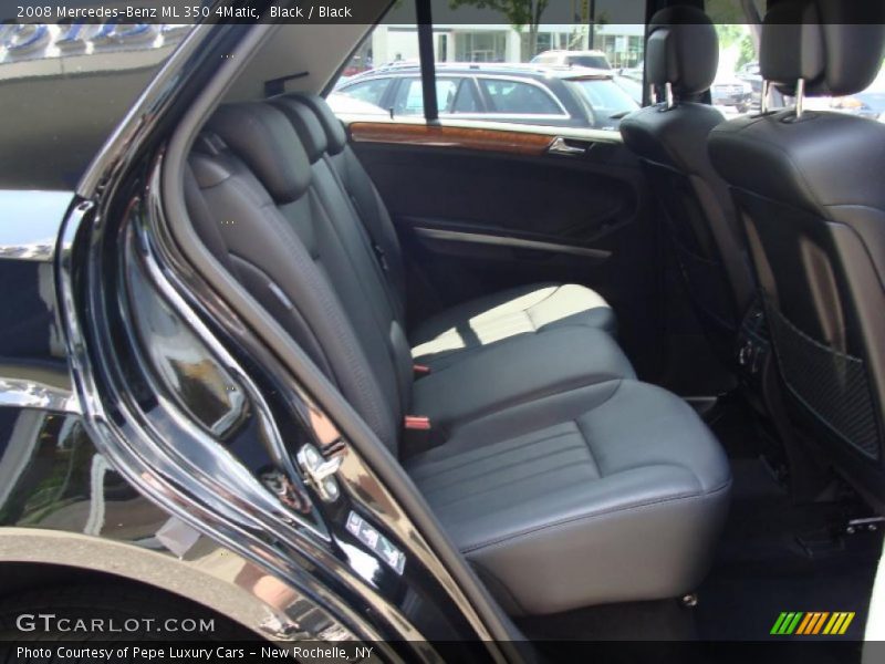 Black / Black 2008 Mercedes-Benz ML 350 4Matic