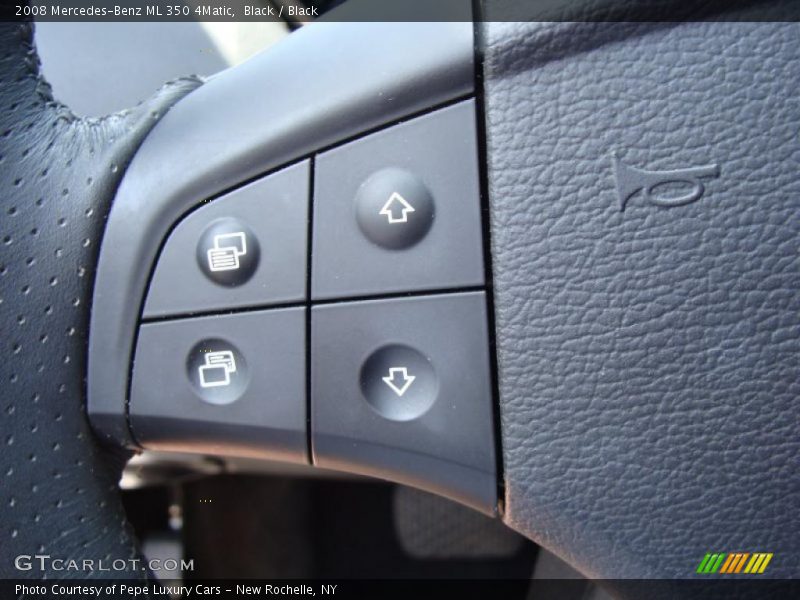 Black / Black 2008 Mercedes-Benz ML 350 4Matic