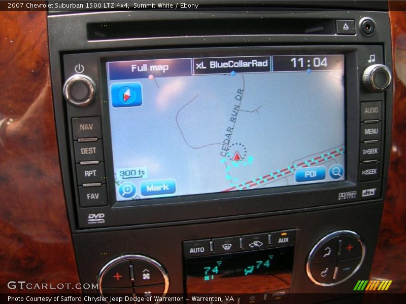 Summit White / Ebony 2007 Chevrolet Suburban 1500 LTZ 4x4