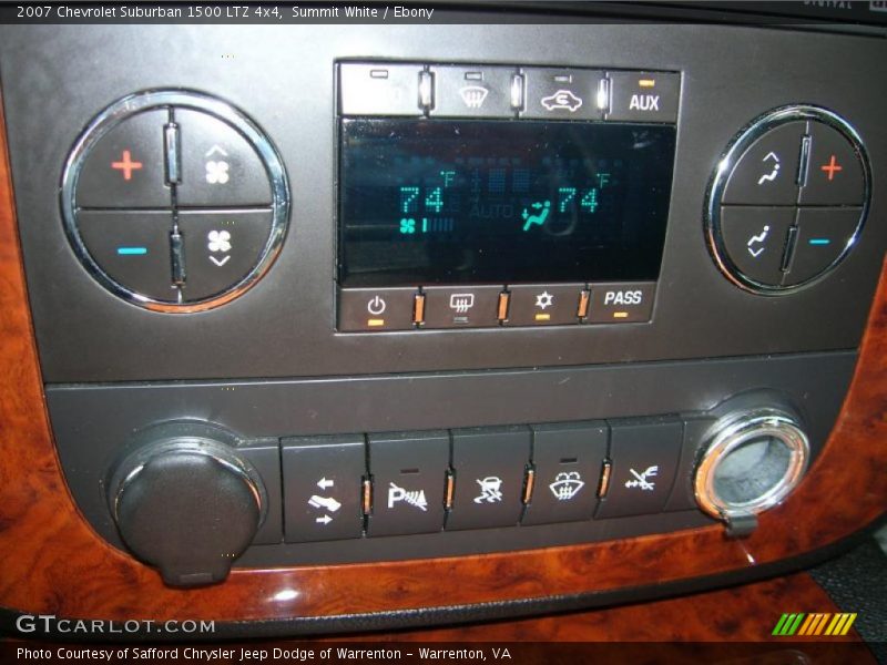 Summit White / Ebony 2007 Chevrolet Suburban 1500 LTZ 4x4