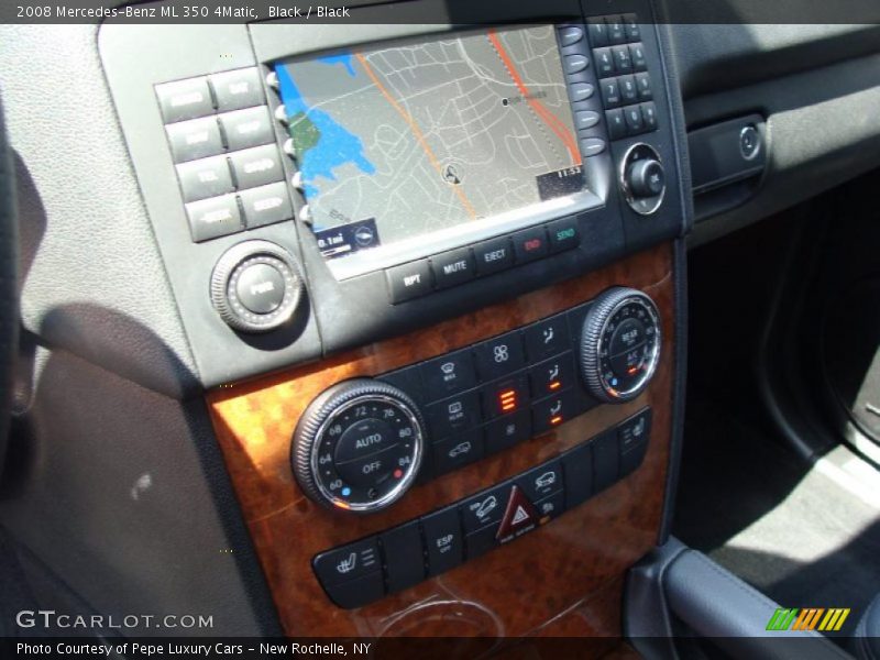 Black / Black 2008 Mercedes-Benz ML 350 4Matic