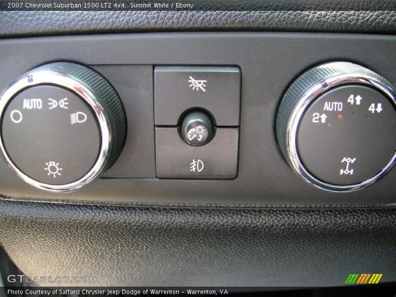 Summit White / Ebony 2007 Chevrolet Suburban 1500 LTZ 4x4