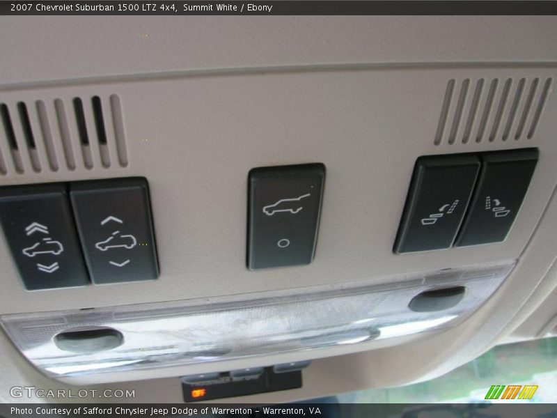 Summit White / Ebony 2007 Chevrolet Suburban 1500 LTZ 4x4