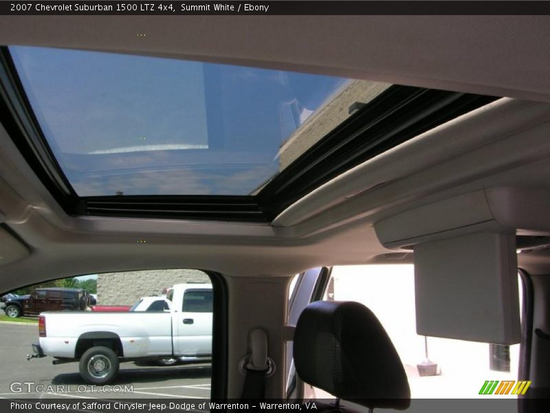 Summit White / Ebony 2007 Chevrolet Suburban 1500 LTZ 4x4