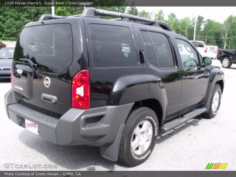 Super Black / Steel/Graphite 2008 Nissan Xterra S