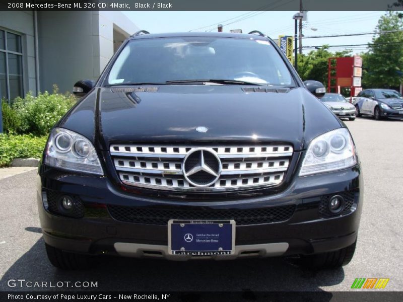 Black / Black 2008 Mercedes-Benz ML 320 CDI 4Matic