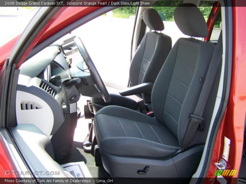 Sunburst Orange Pearl / Dark Slate/Light Shale 2008 Dodge Grand Caravan SXT