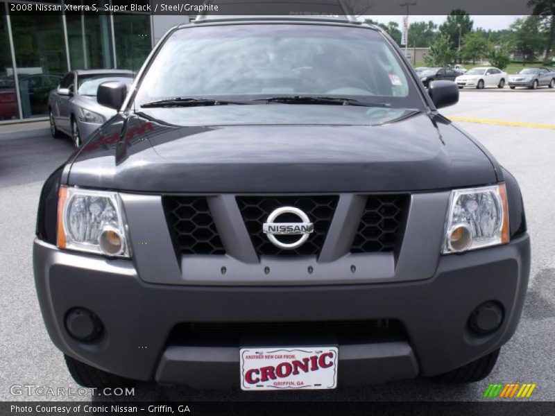 Super Black / Steel/Graphite 2008 Nissan Xterra S