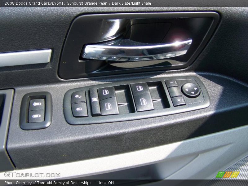 Sunburst Orange Pearl / Dark Slate/Light Shale 2008 Dodge Grand Caravan SXT