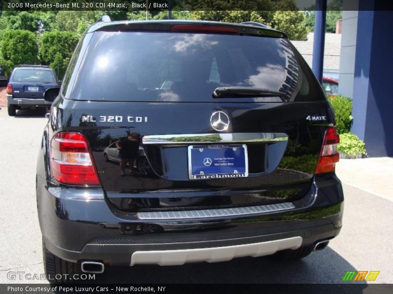 Black / Black 2008 Mercedes-Benz ML 320 CDI 4Matic