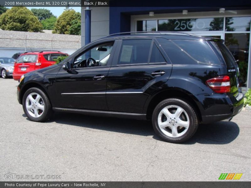 Black / Black 2008 Mercedes-Benz ML 320 CDI 4Matic