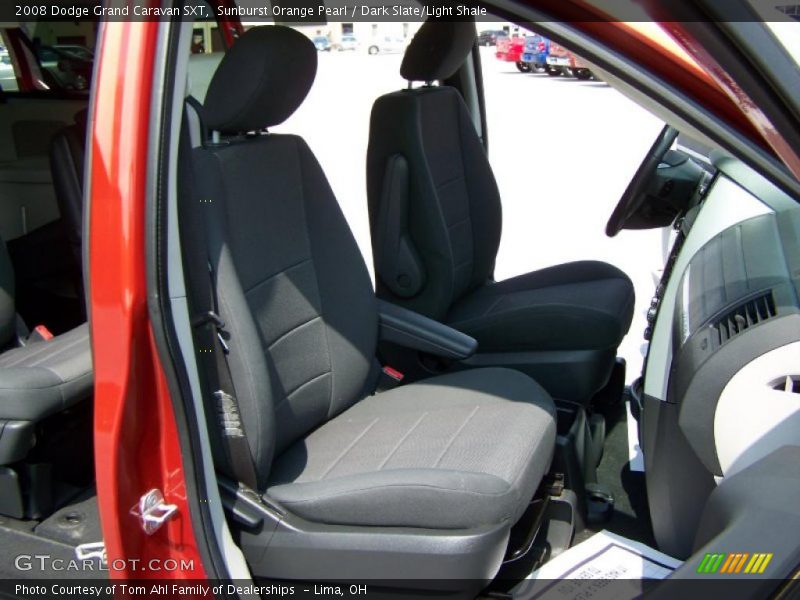 Sunburst Orange Pearl / Dark Slate/Light Shale 2008 Dodge Grand Caravan SXT