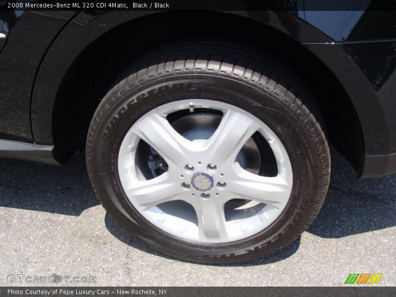 Black / Black 2008 Mercedes-Benz ML 320 CDI 4Matic