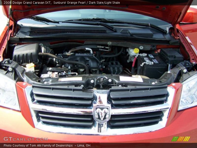 Sunburst Orange Pearl / Dark Slate/Light Shale 2008 Dodge Grand Caravan SXT