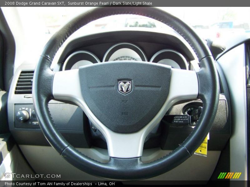 Sunburst Orange Pearl / Dark Slate/Light Shale 2008 Dodge Grand Caravan SXT