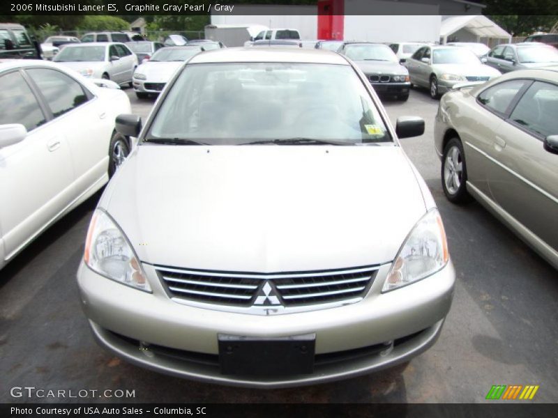 Graphite Gray Pearl / Gray 2006 Mitsubishi Lancer ES