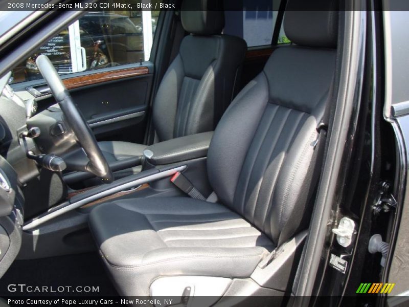 Black / Black 2008 Mercedes-Benz ML 320 CDI 4Matic