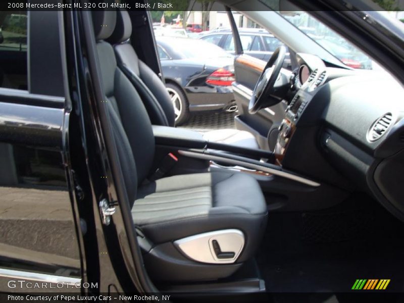 Black / Black 2008 Mercedes-Benz ML 320 CDI 4Matic