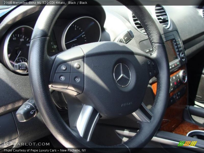 Black / Black 2008 Mercedes-Benz ML 320 CDI 4Matic