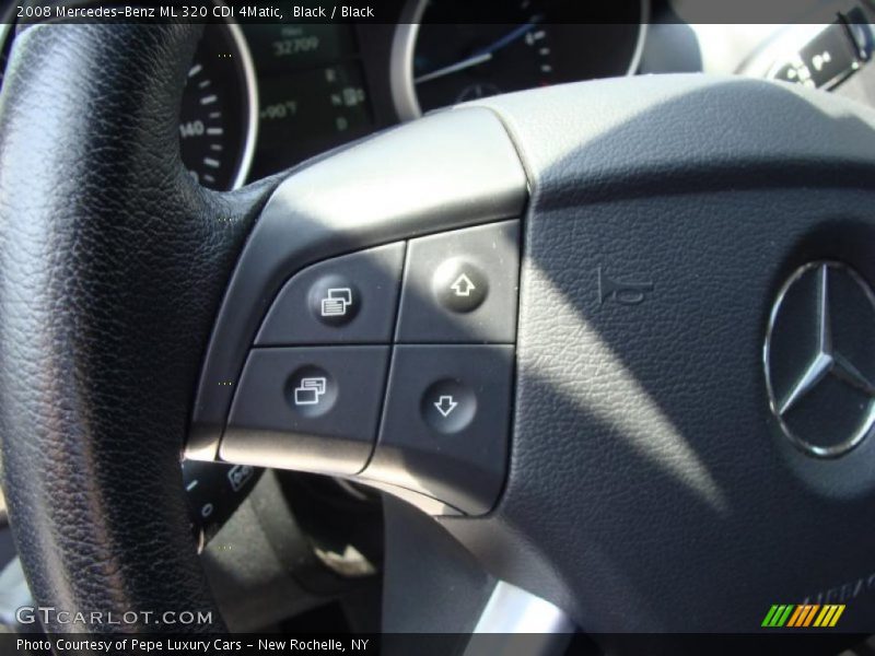 Black / Black 2008 Mercedes-Benz ML 320 CDI 4Matic