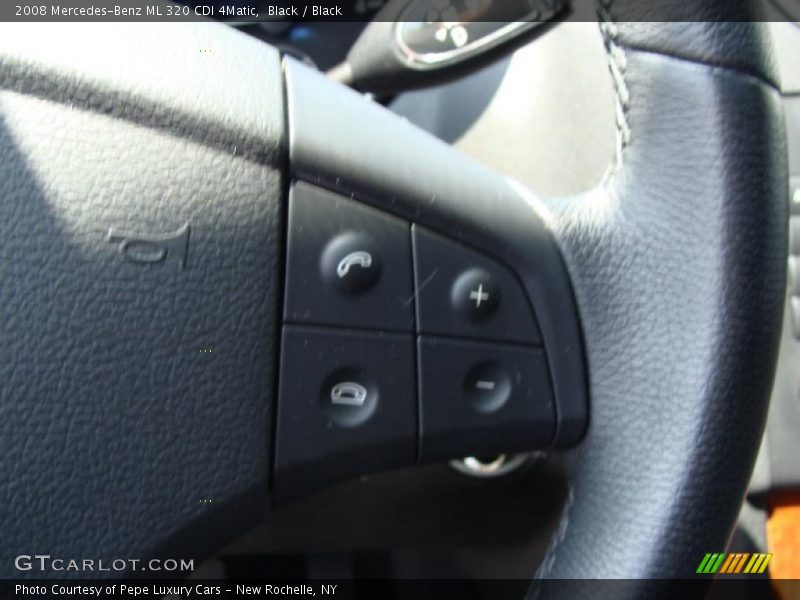 Black / Black 2008 Mercedes-Benz ML 320 CDI 4Matic