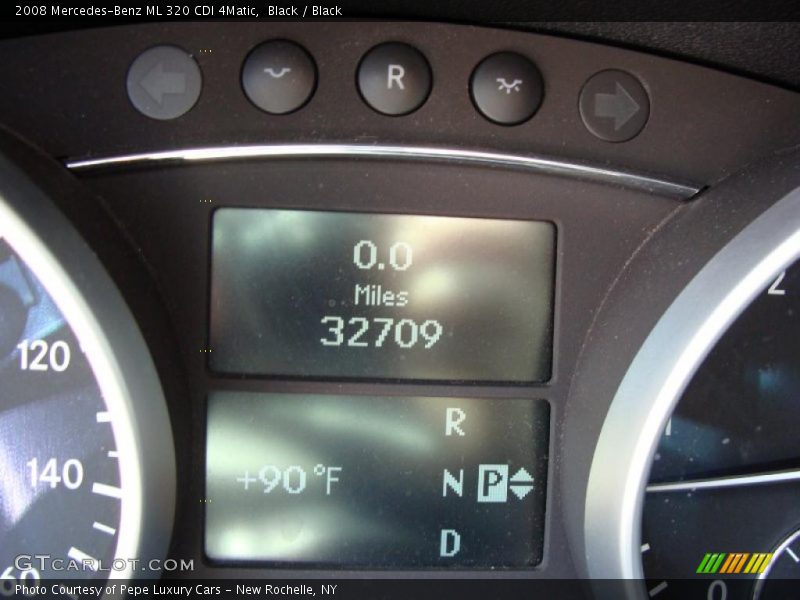 Black / Black 2008 Mercedes-Benz ML 320 CDI 4Matic