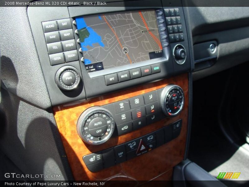 Black / Black 2008 Mercedes-Benz ML 320 CDI 4Matic