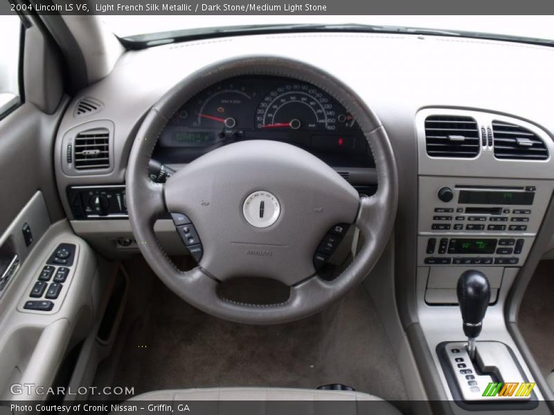 Light French Silk Metallic / Dark Stone/Medium Light Stone 2004 Lincoln LS V6