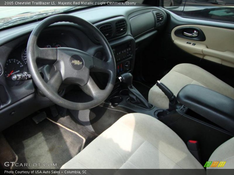 Majestic Red Metallic / Light Cashmere/Ebony 2005 Chevrolet TrailBlazer LS