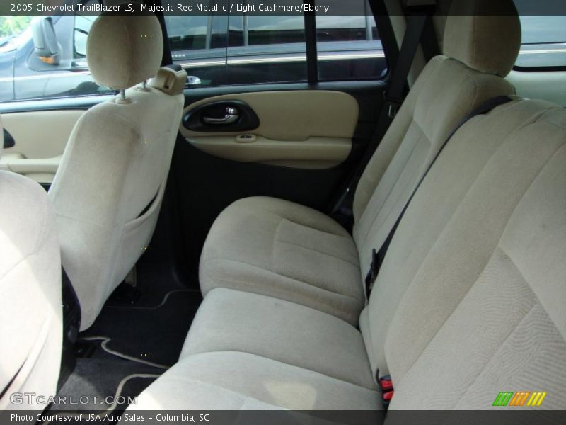 Majestic Red Metallic / Light Cashmere/Ebony 2005 Chevrolet TrailBlazer LS
