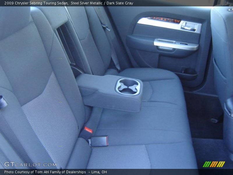 Steel Silver Metallic / Dark Slate Gray 2009 Chrysler Sebring Touring Sedan