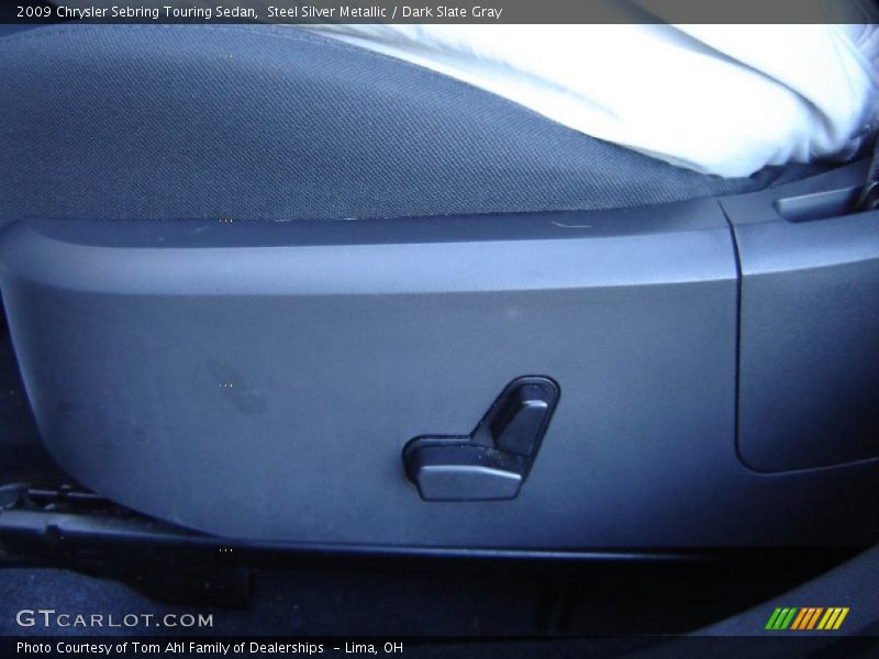 Steel Silver Metallic / Dark Slate Gray 2009 Chrysler Sebring Touring Sedan
