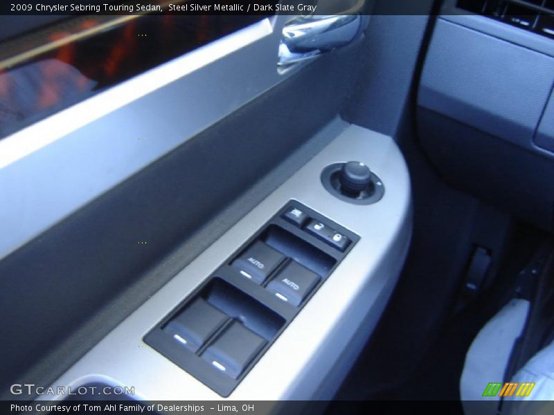 Steel Silver Metallic / Dark Slate Gray 2009 Chrysler Sebring Touring Sedan