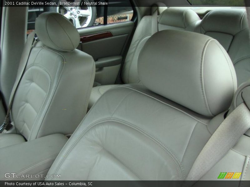 Bronzemist / Neutral Shale 2001 Cadillac DeVille Sedan