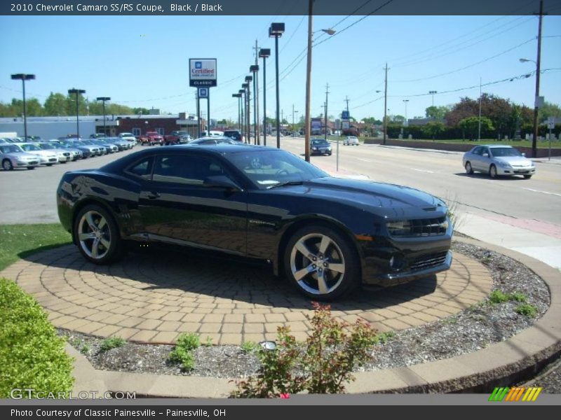 Black / Black 2010 Chevrolet Camaro SS/RS Coupe