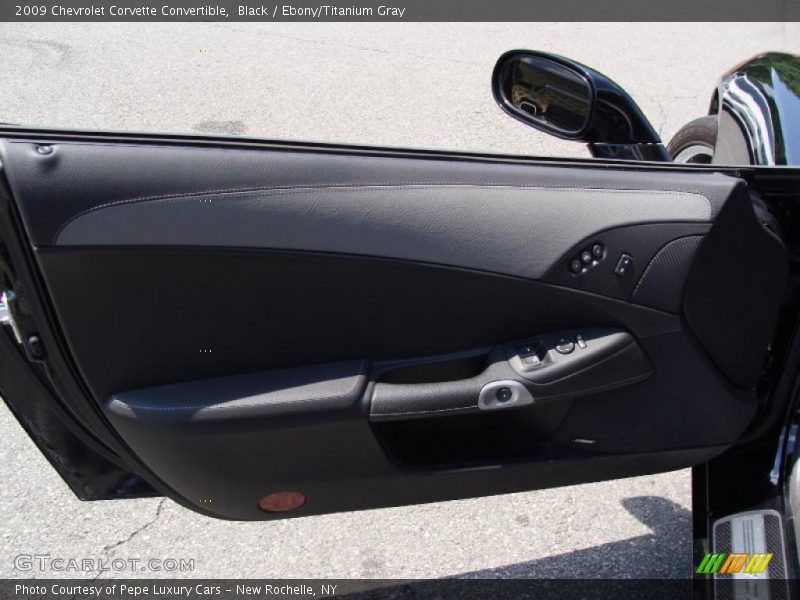 Black / Ebony/Titanium Gray 2009 Chevrolet Corvette Convertible