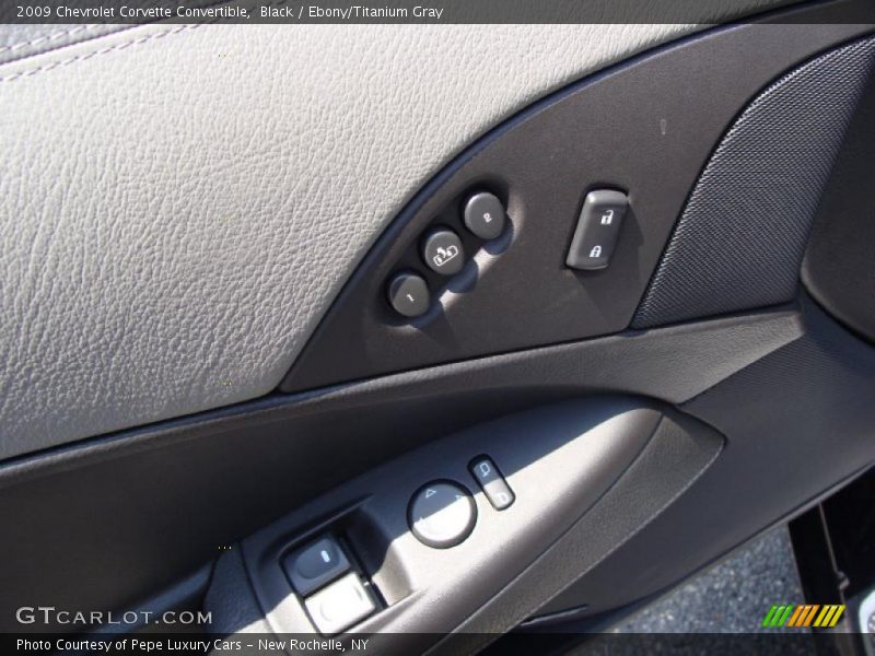 Black / Ebony/Titanium Gray 2009 Chevrolet Corvette Convertible