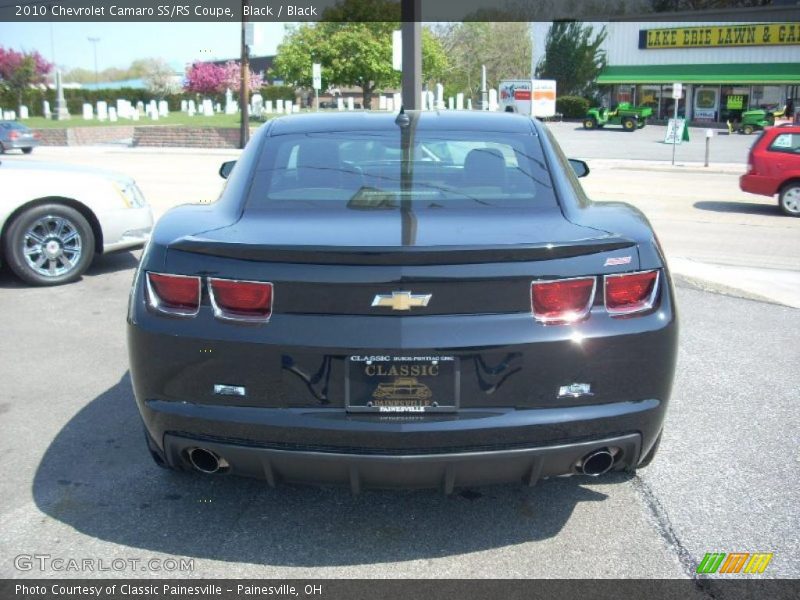 Black / Black 2010 Chevrolet Camaro SS/RS Coupe