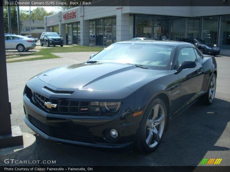 Black / Black 2010 Chevrolet Camaro SS/RS Coupe