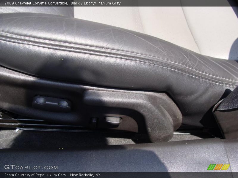 Black / Ebony/Titanium Gray 2009 Chevrolet Corvette Convertible