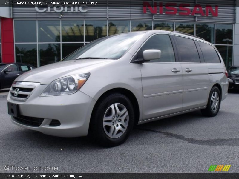 Silver Pearl Metallic / Gray 2007 Honda Odyssey EX