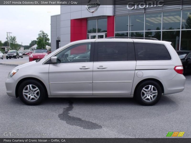 Silver Pearl Metallic / Gray 2007 Honda Odyssey EX