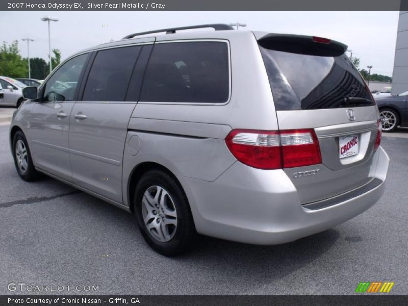 Silver Pearl Metallic / Gray 2007 Honda Odyssey EX