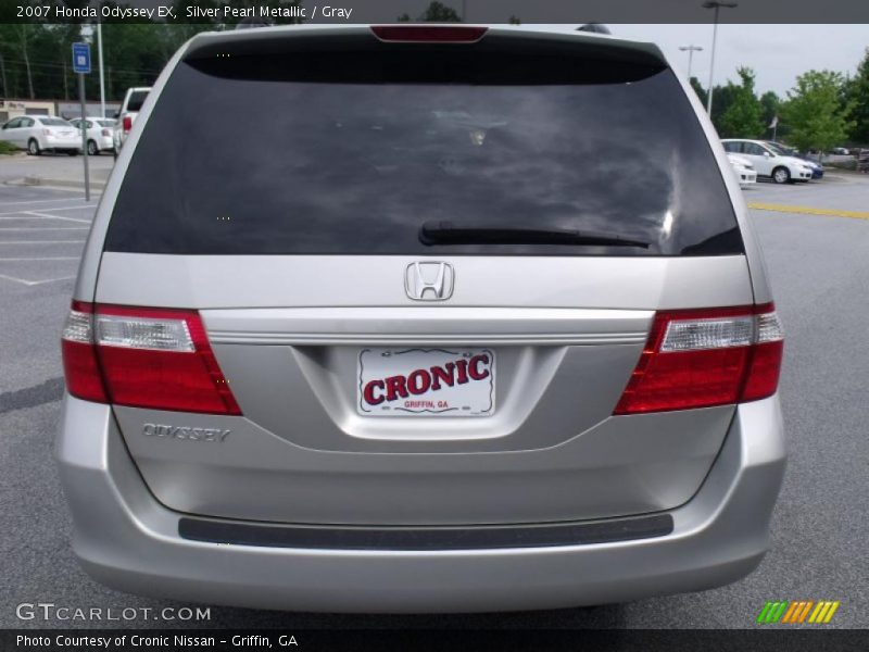 Silver Pearl Metallic / Gray 2007 Honda Odyssey EX